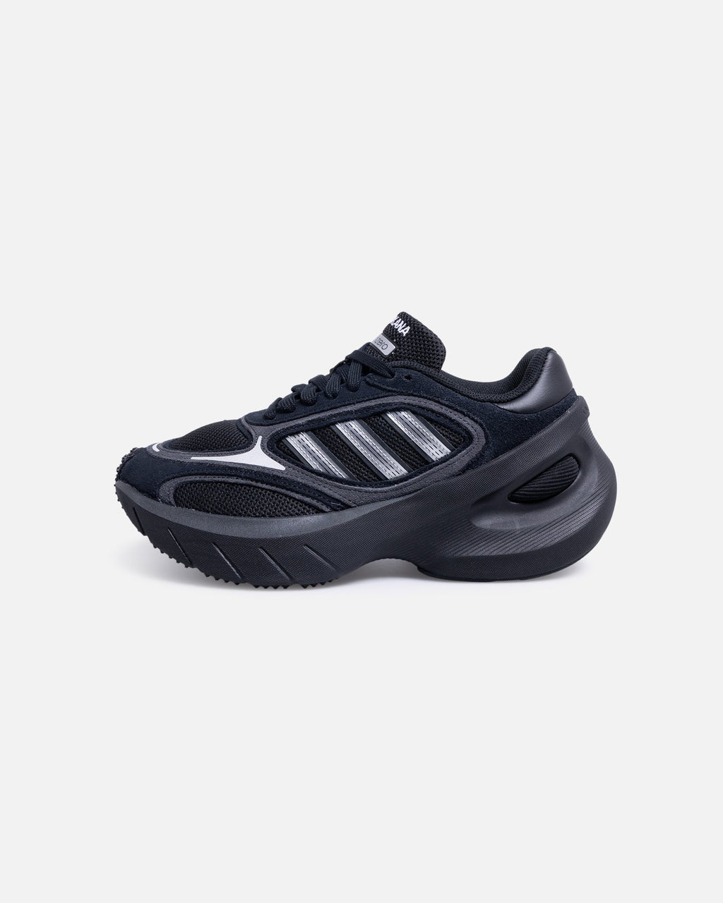 Men's Black Low-Cut Sporty Casual Shoes