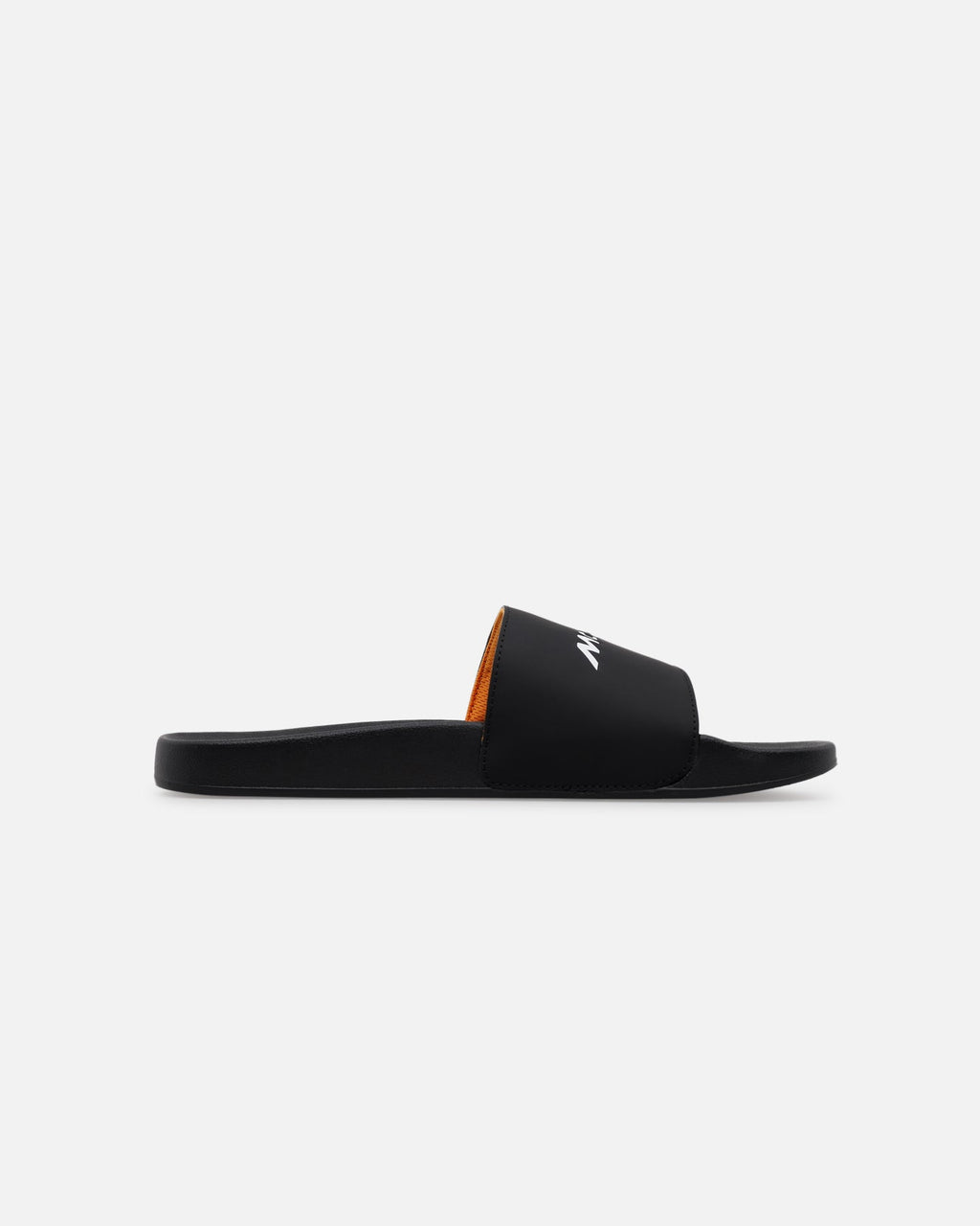 Casual Comfort Slides - Black/Orange