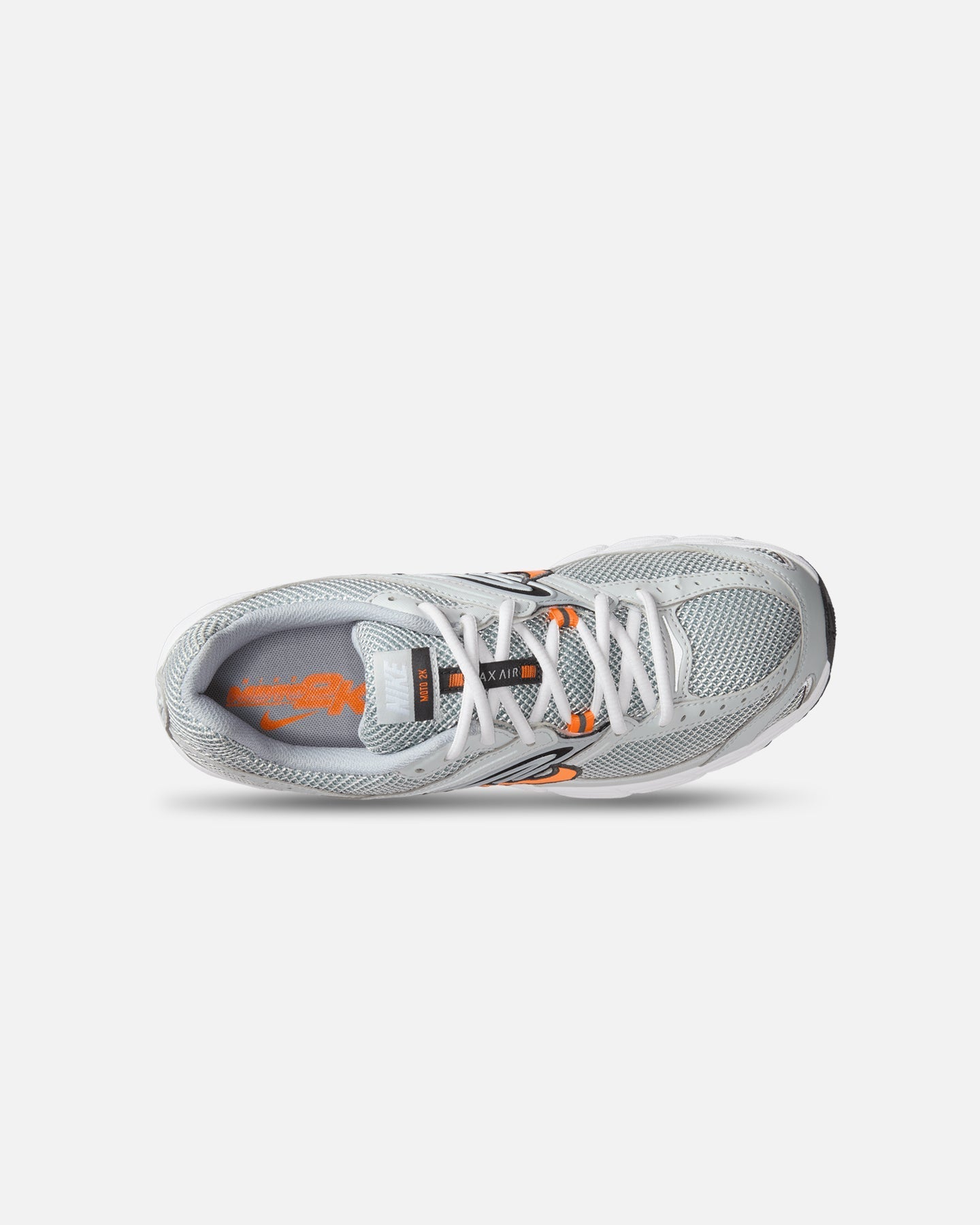 Low-Cut Comfort Cushioned Sneakers - White/Orange