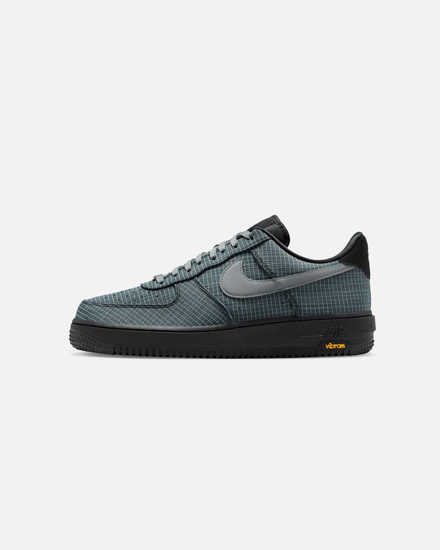 Rugged Low-Top Textile Sneaker - Black/Smoke Grey