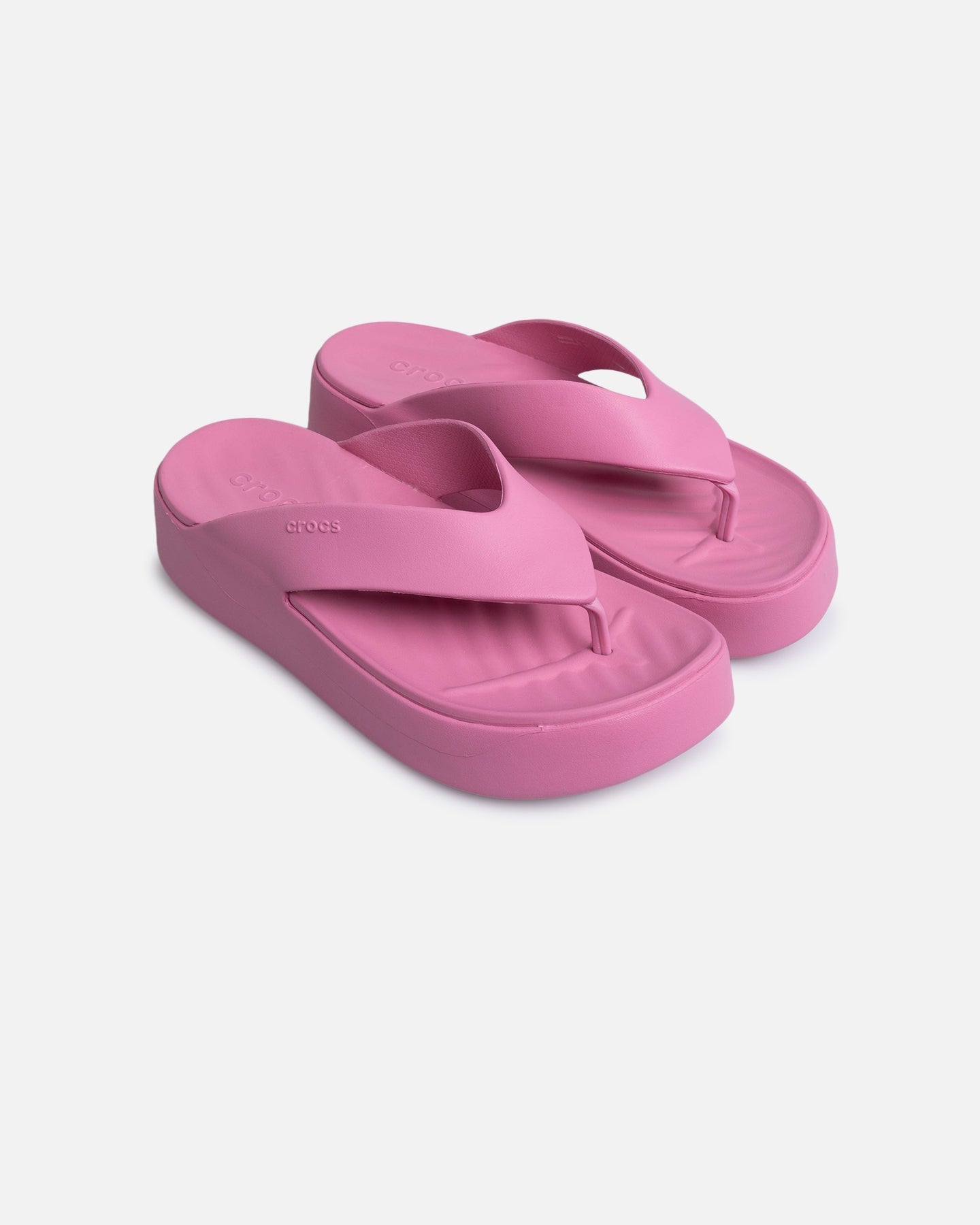 Women's Platform Flip Sandals - Rose
