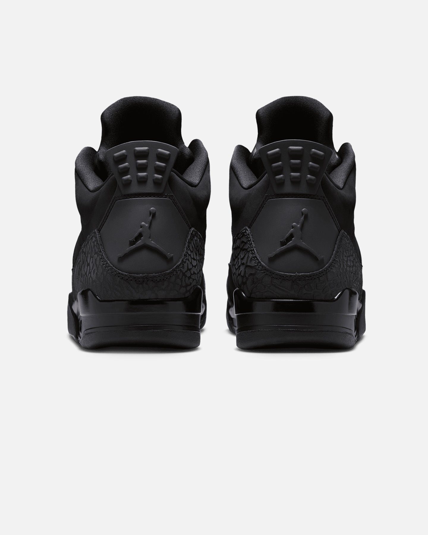 Men's Low-Cut Sport Shoes with Air Cushioning - Black