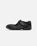 Split-Toe Slip-On Mesh Shoes - Black