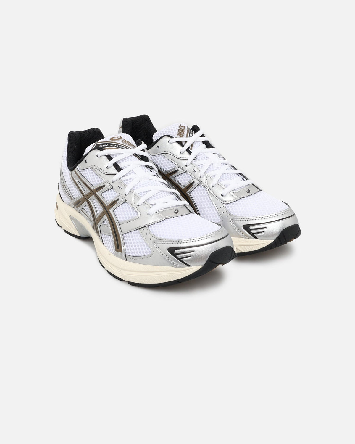 Retro-Inspired Stability Shoe - White/Clay Canyon